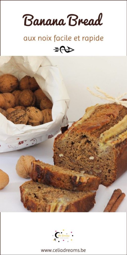 Banana bread moelleux - recette facile et rapide