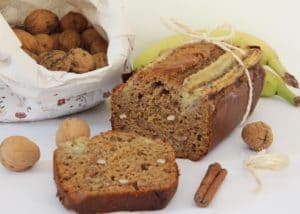 Recette de banana bread sans gluten et ultra meolleux au noix