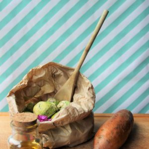 Recette de choux de Bruxelles aux patates douces et sirop d'érable