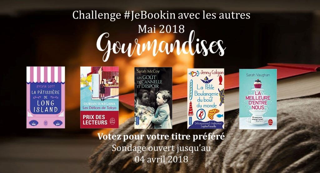 Club de lecture #JeBookin - Challenge #JeBookin avec les autres - mai 2018