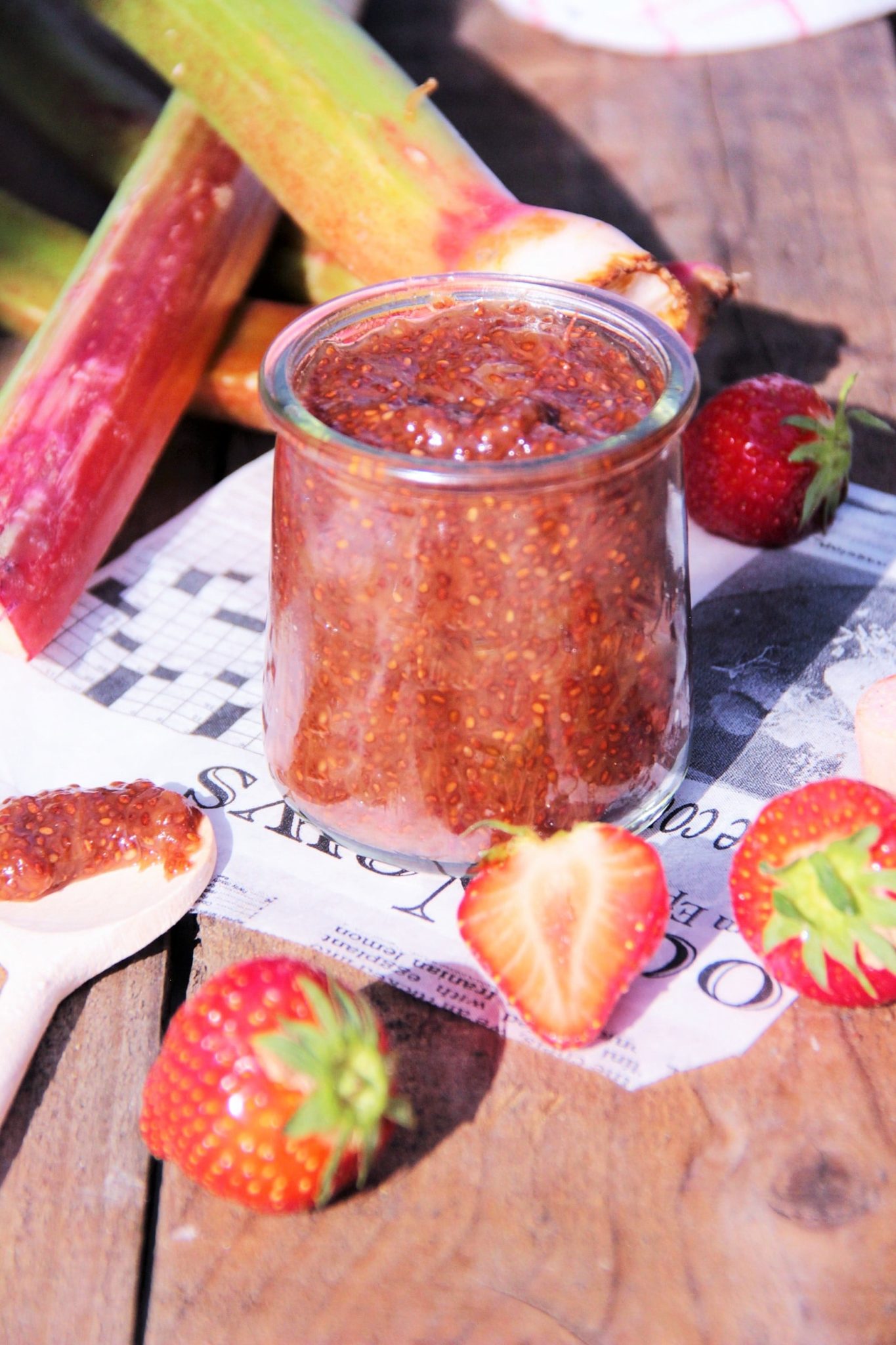 Recette facile de confiture express de fraises sans sucres raffinés