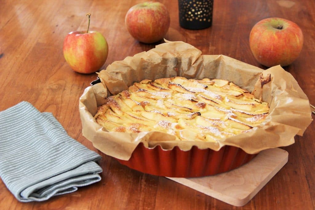 Recette facile et rapide de la tarte aux pommes rustique à la belge (sepculoos - frangipane)