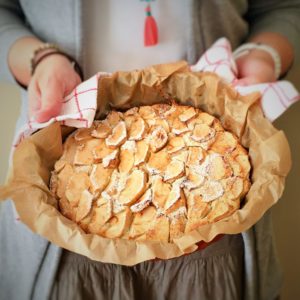Recette facile et rapide de la tarte aux pommes rustique à la belge (sepculoos - frangipane)