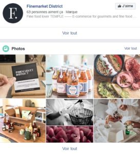 Découvrez Finemarket Distrcit sur Facebook l'eshop belge de produits d'alimentation haut de gamme à petits prix