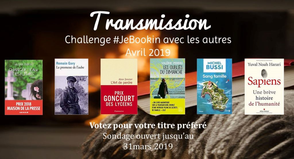 Challenge #JeBookin avec les autres 13 (avril 2019)
