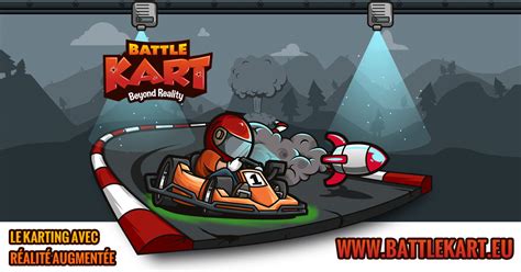 Battlekart logo- avis sur ce karting à la Mario Kart interactif
