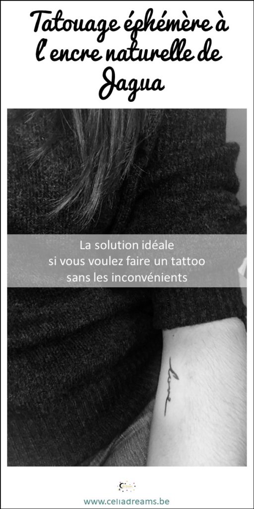 Tatouage éphémère à l'encre naturelle de Jagua