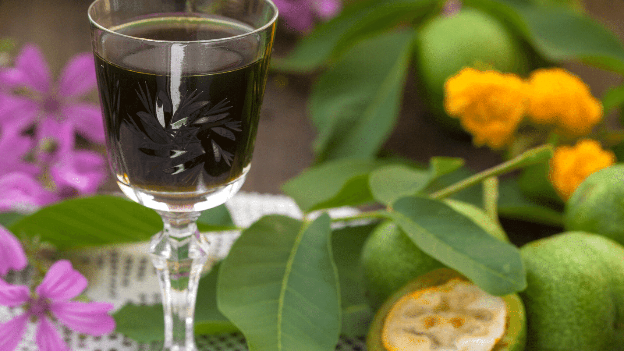 Vin de noix: recette artisanale facile 