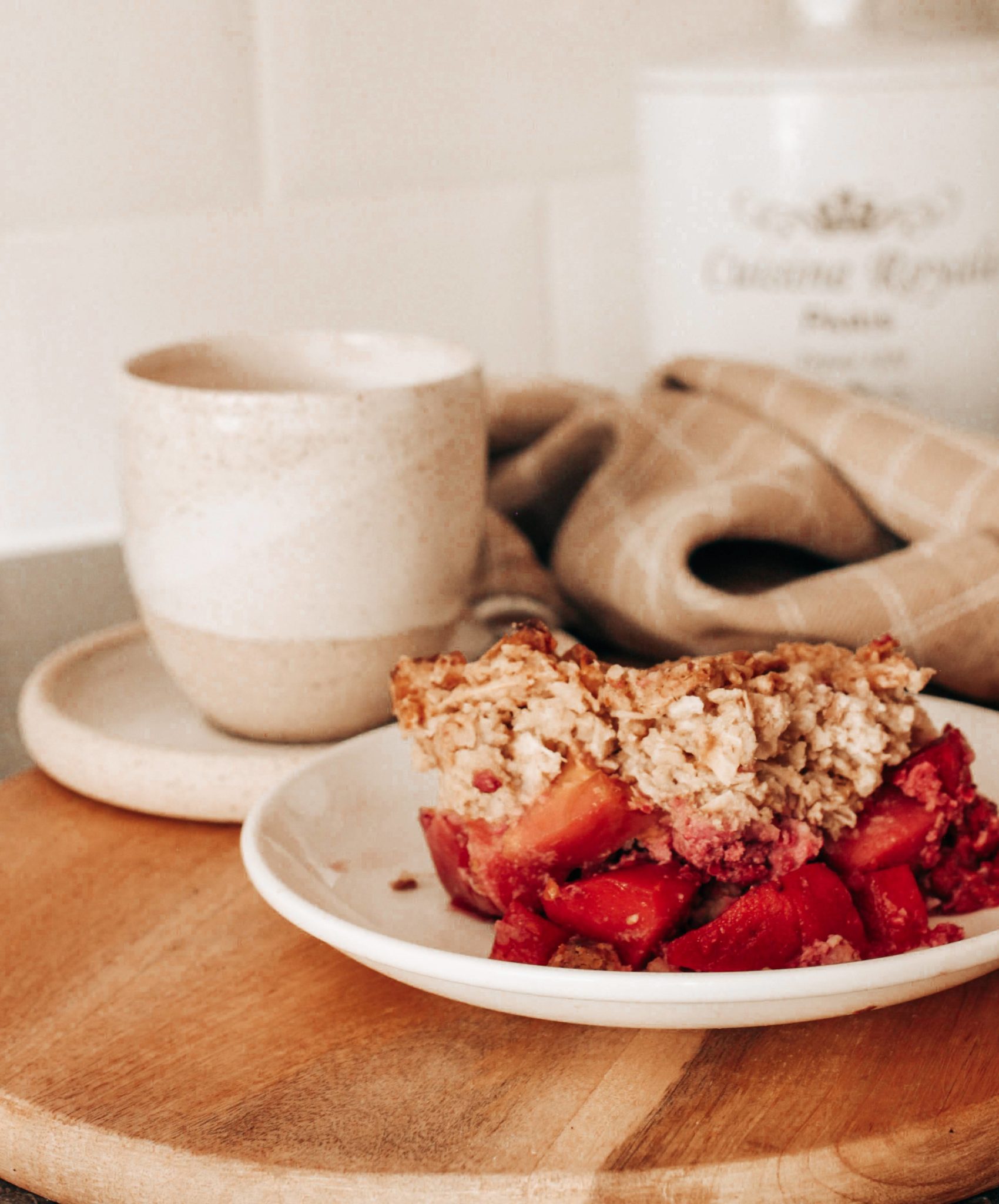 Pâte à crumble healthy aux flocons d'avoine (ou de pois chiche)