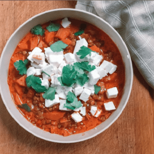 Lentilles à la marocaine, une recette parfumée et savoureuse