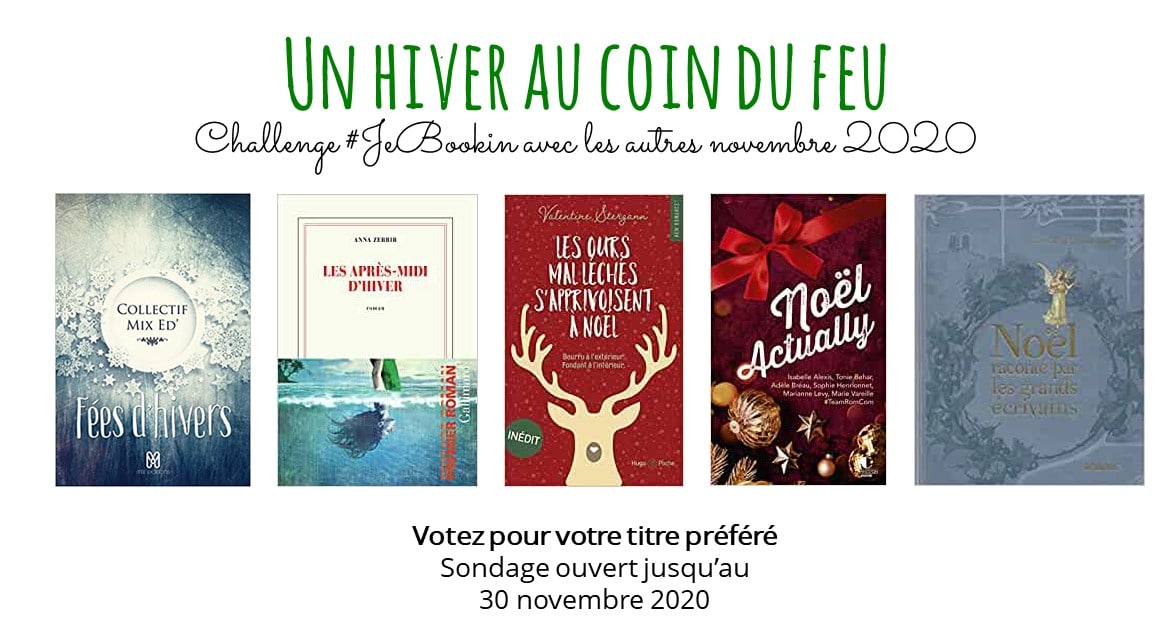 Club de lecture #JeBookin - challenge décembre 2020