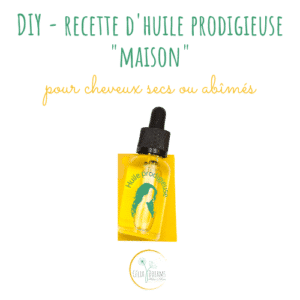 Recette d'huile pour cheveux secs: huile prodigieuse maison (DIY)