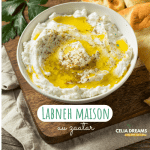 Labneh maison au zaatar