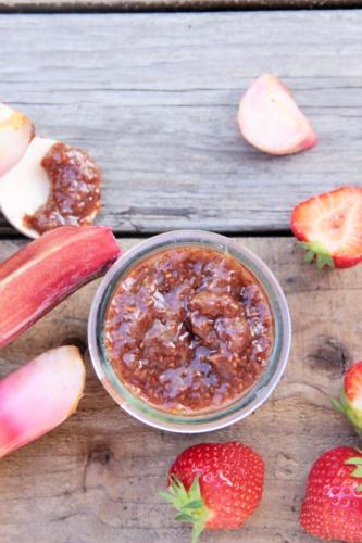 celiadreams-recettes-confiture-fraise-rhubarbe-graines-chia